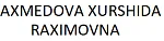  AXMEDOVA XURSHIDA RAXIMOVNA