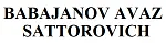 BABAJANOV AVAZ SATTOROVICH