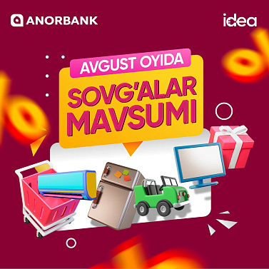 idea’dan sovg'alar mavsumi!