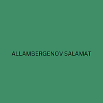 ALLAMBERGENOV SALAMAT